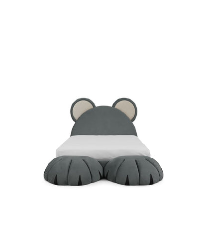 Bear Bed in Mouse Taupe