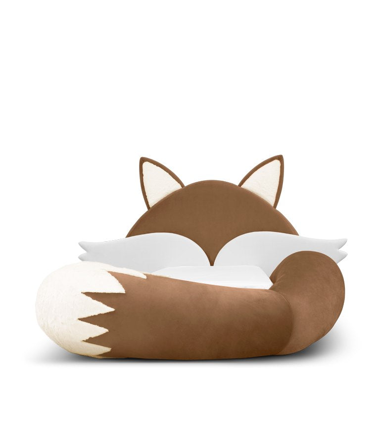 Fox Bed in Paris Cuoio