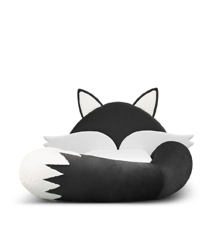 Fox Bed in Paris Ebony Black
