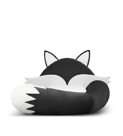 Fox Bed in Paris Ebony Black